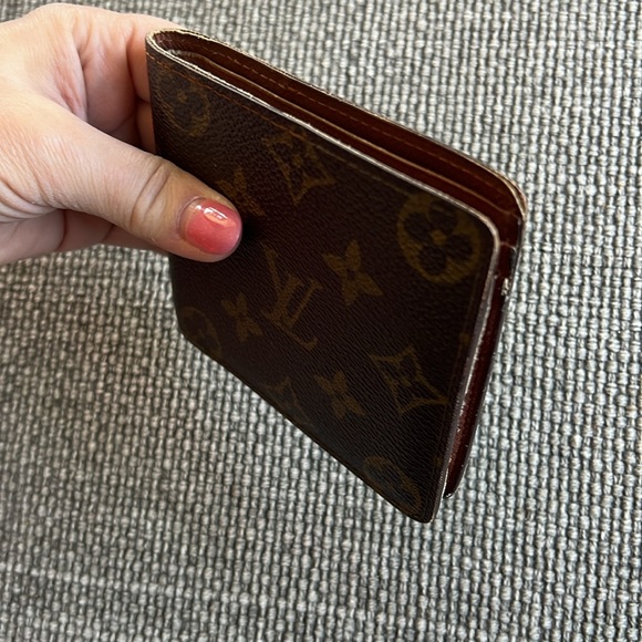 Louis Vuitton Marco monogram bifold wallet brown leather small men’s wallet - Picture 16 of 17
